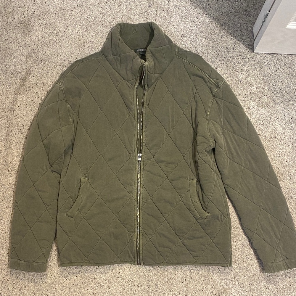 Olive Quilted Women’s Jacket